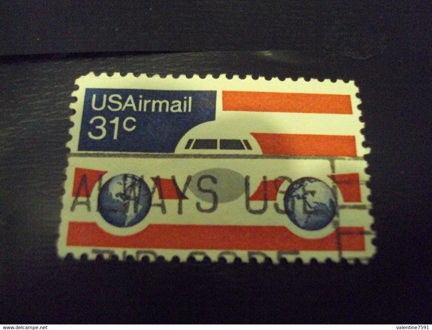 USA -1976- AIR MAIL - Oblitéré  -MI 1201-  " 31 C"   Net 0.30  Euro-    Photo  8 - Other & Unclassified