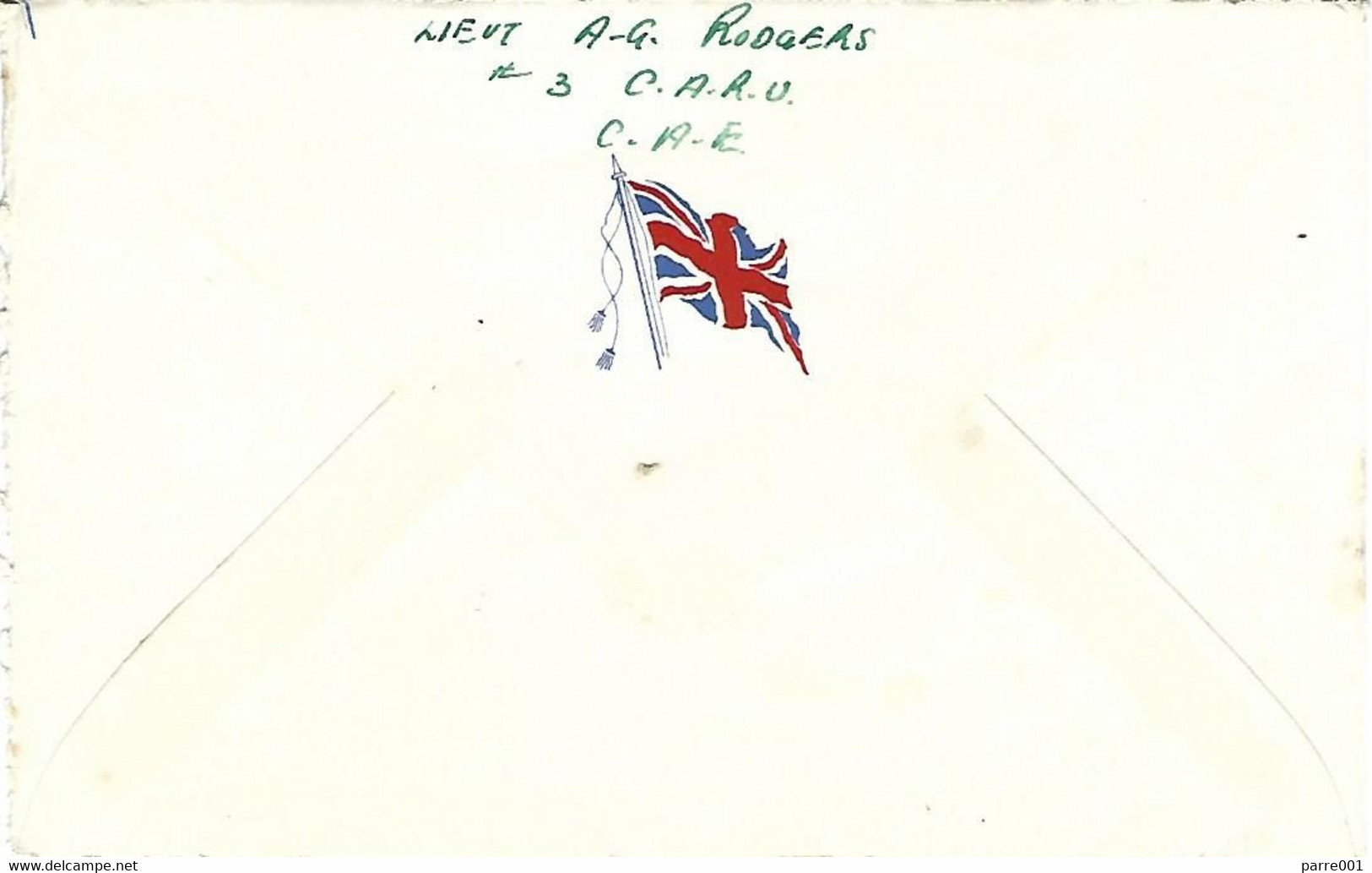 UK 1944 FPO 247 Canada Reinforcement Units No. 1 Repatriation Depot  Aldershot Forces Military Cover - Cartas & Documentos