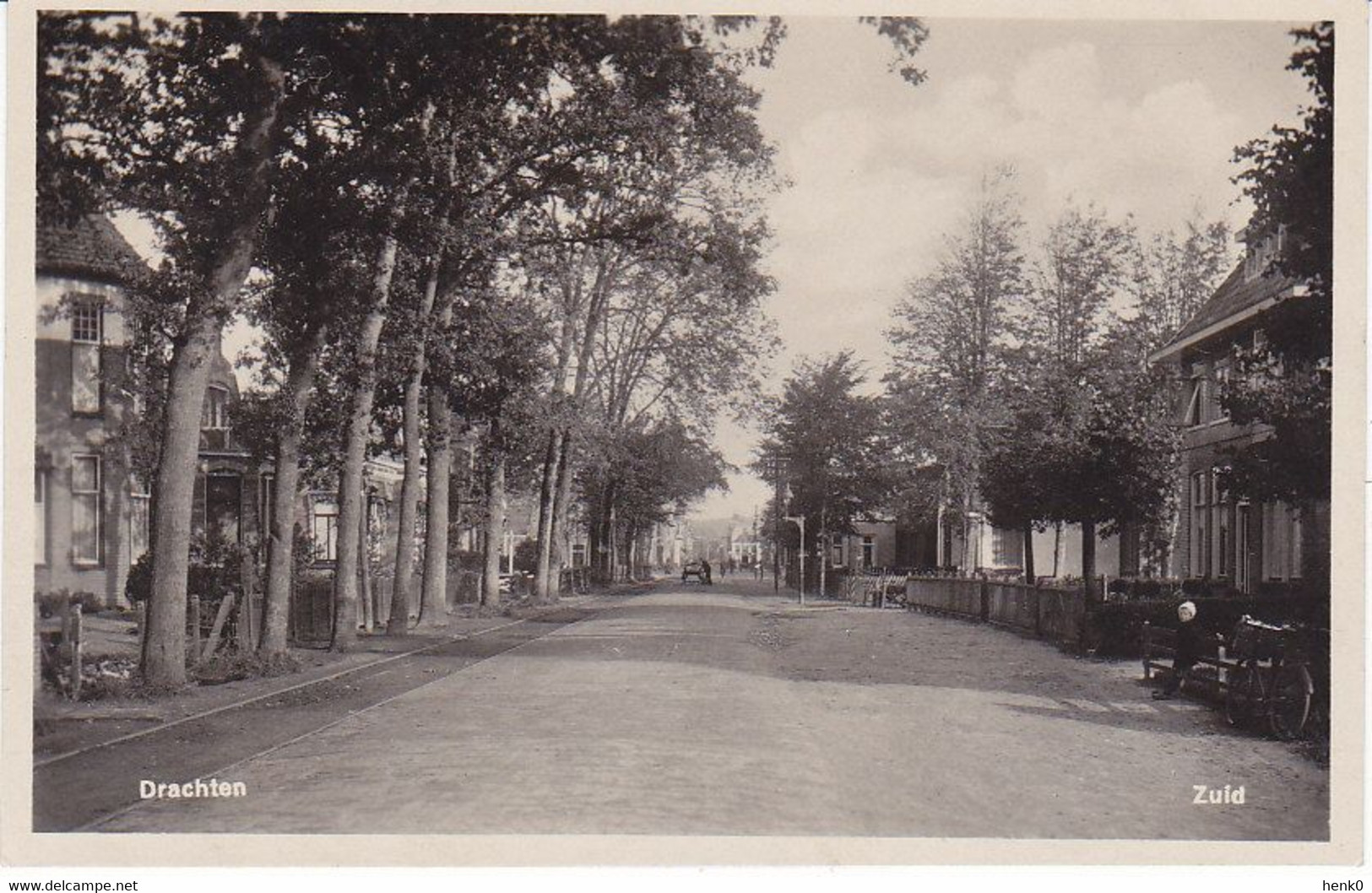 Drachten Zuid Oude Fotokaart K1099 - Drachten