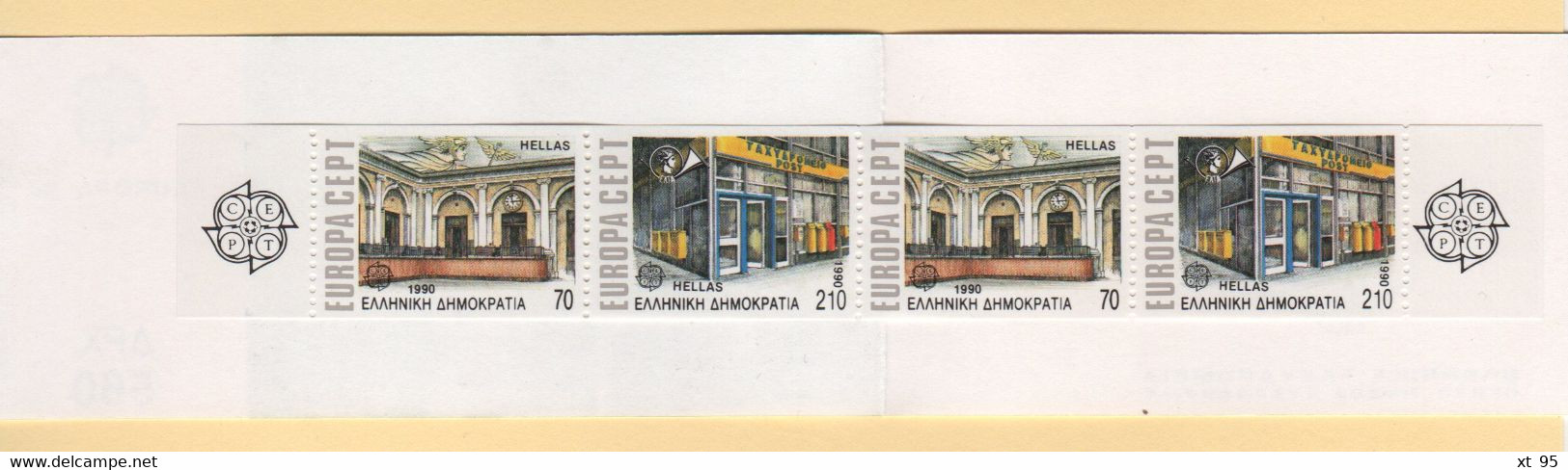 Grece - Carnet - C-1728 - Europa - Batiments Postaux - Cote 18€ - Neufs