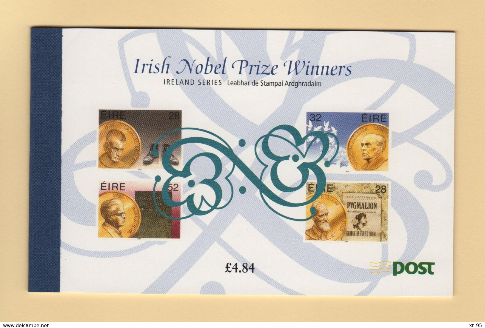 Irlande - Carnet - C-877 - Prix Nobel - Cote 20€ - Neufs