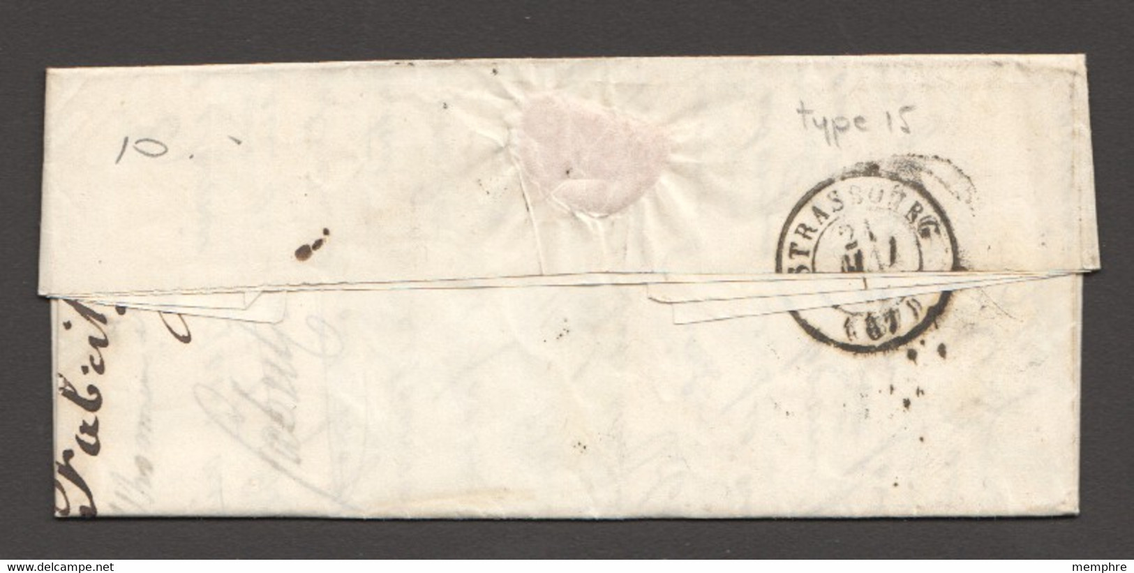 1842  Lettre De Haguenau Pour Strasbourg - 1801-1848: Precursors XIX