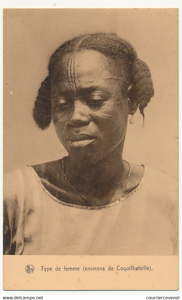 CPA - CONGO (EQUATEUR) - Type De Femme (environs De Coquilhatville) - Belgisch-Kongo