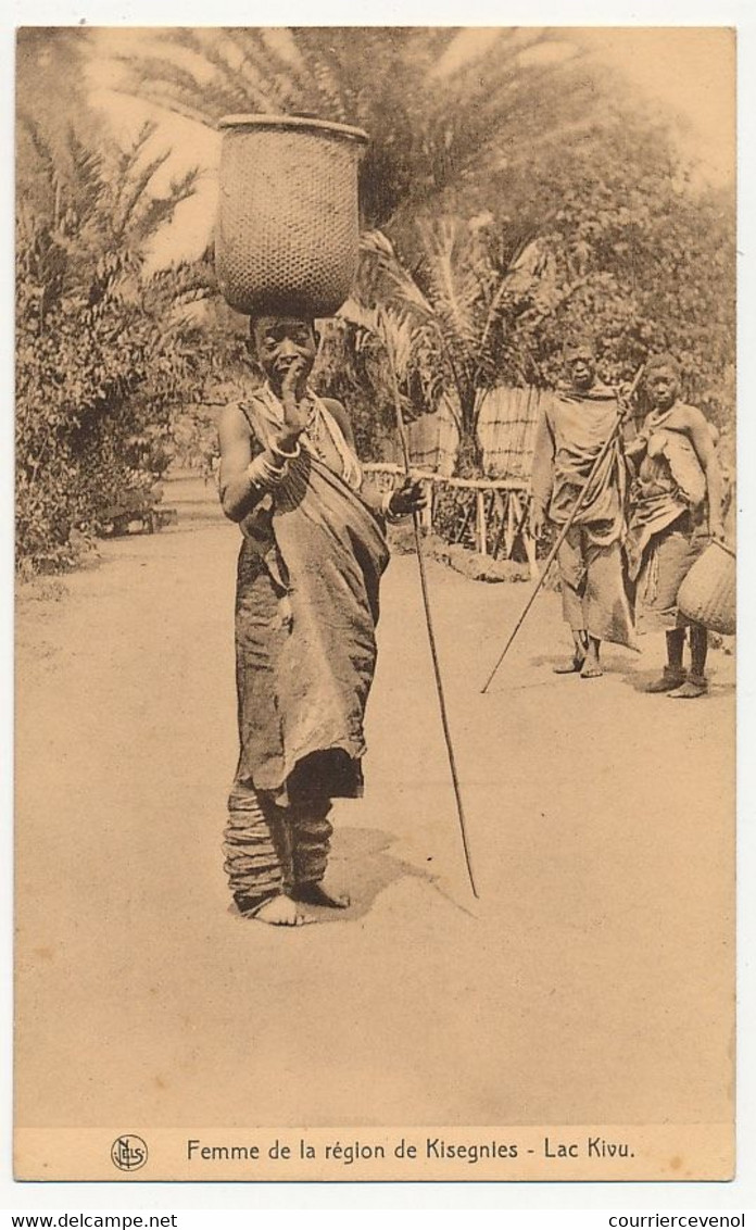 CPA - CONGO - Femme De La Région De Kisegnies - Lac Kivu - Belgian Congo