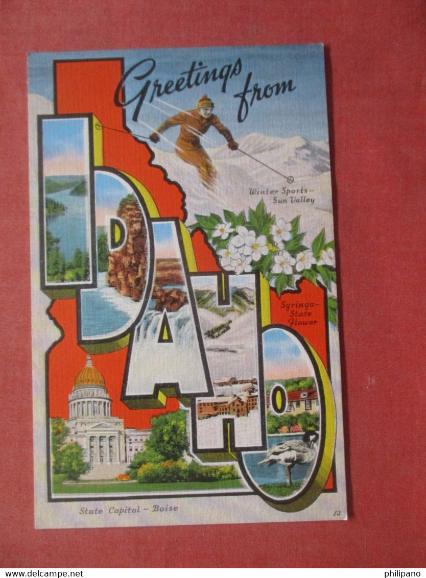 Greetings  From  Idaho >    Ref 4449 - Other & Unclassified
