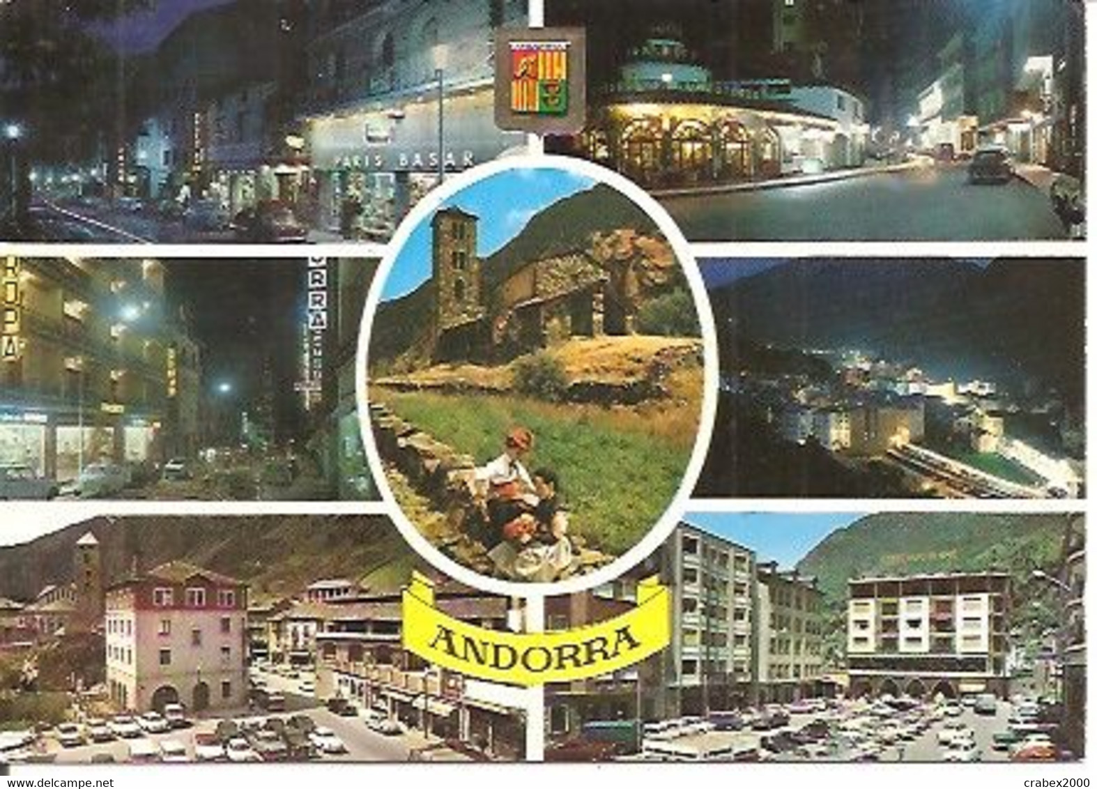 Y&T N°198 ANDORE LA VIEILLE    Vers  FRANCE  1970 - Storia Postale