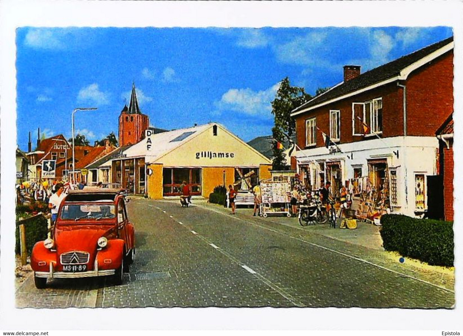 ●█● CITROËN 2 CV  - RENESSE Schouwen-Duiveland (NL)  - Reproduction Collection PostCards Drivers - Renesse