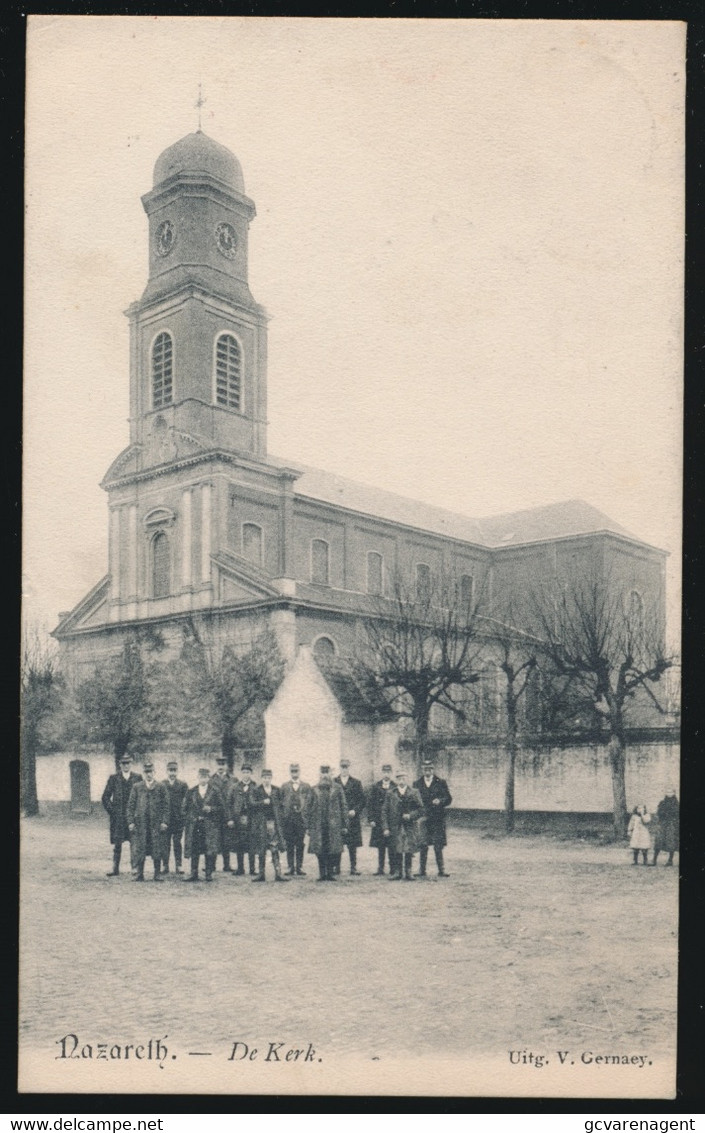 NAZARETH  DE KERK  ( MET STAATS DIENNAARS )   3 AFBEELDINGEN - Nazareth