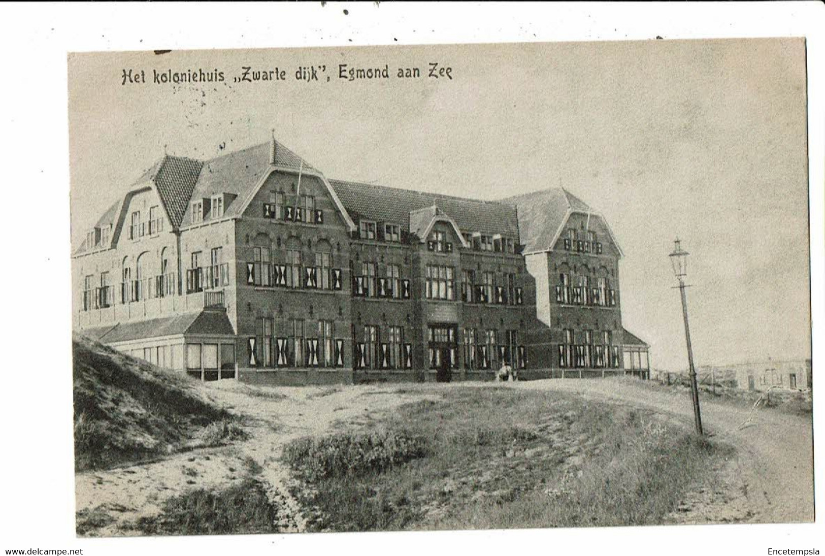 CPA Carte Postale-Pays Bas-Egmond Aan Zee Het Koloniehuis Zwarte Dijk -1919 VM23097br - Egmond Aan Zee