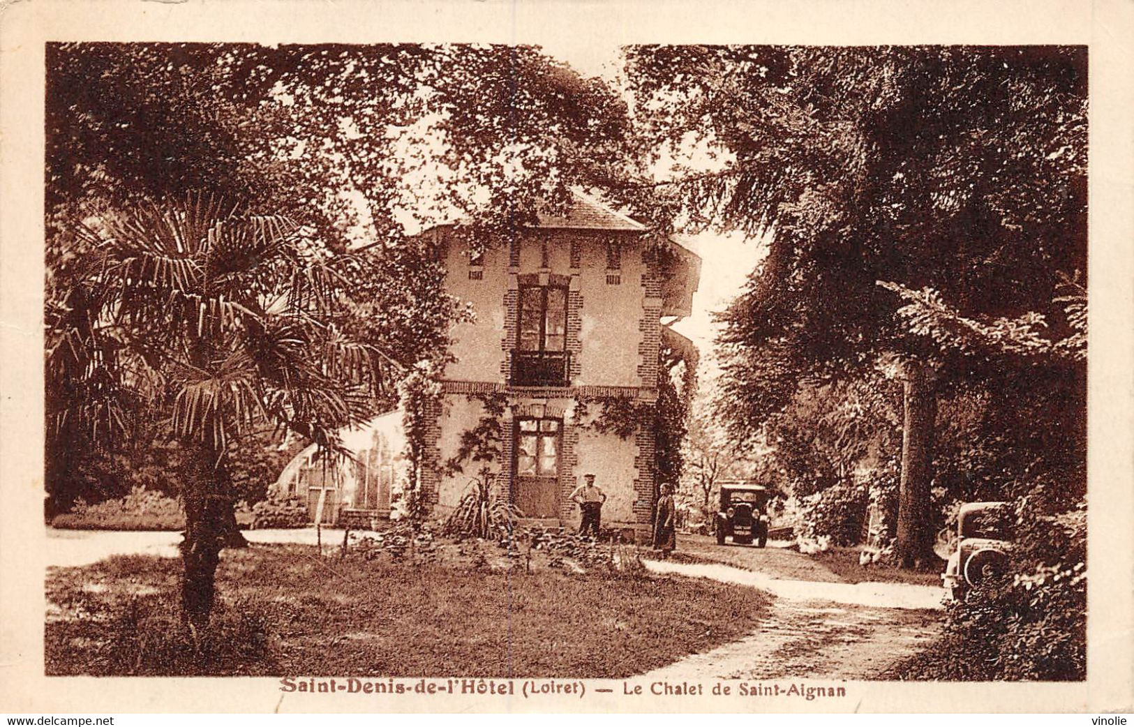 PIE-20-DEL-1411 : SAINT-DENIS DE L'HOTEL. LE CHALET DE SAINT-AIGNAN. - Otros & Sin Clasificación