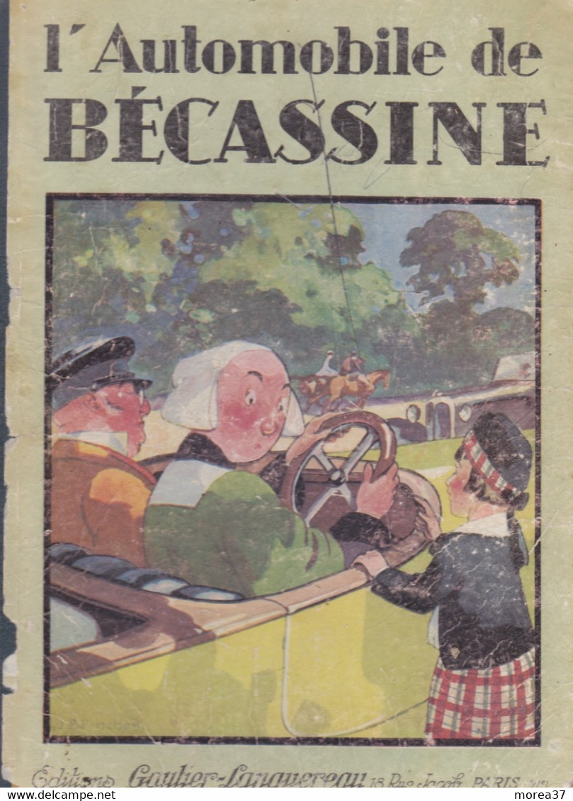 L'automobile De Bécassine  EO - Bécassine