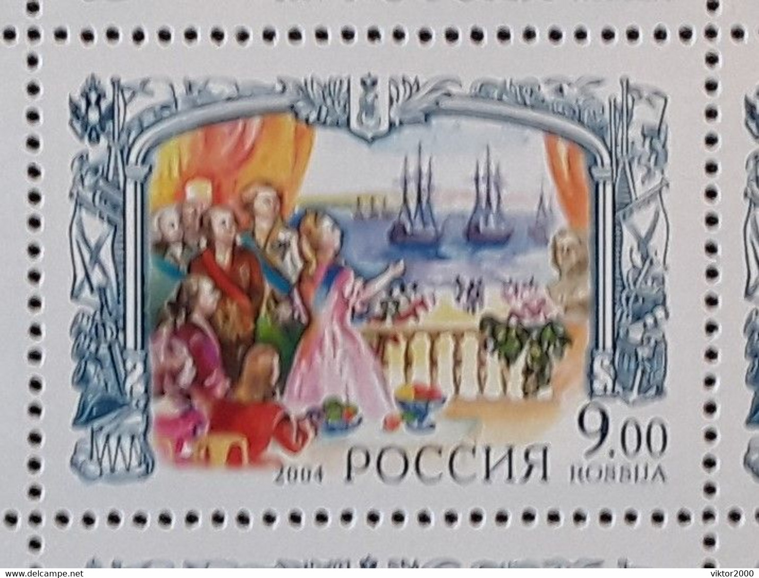 RUSSIA MNH (**)2004 The 275th Birth Anniversary Of Ekatherina II - Hojas Completas