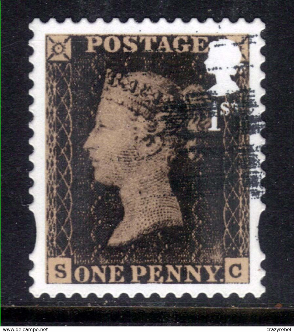 GB 2016 QE2 1st 175th Anniv Penny Black Used SG 3807 ( G729 ) - Used Stamps