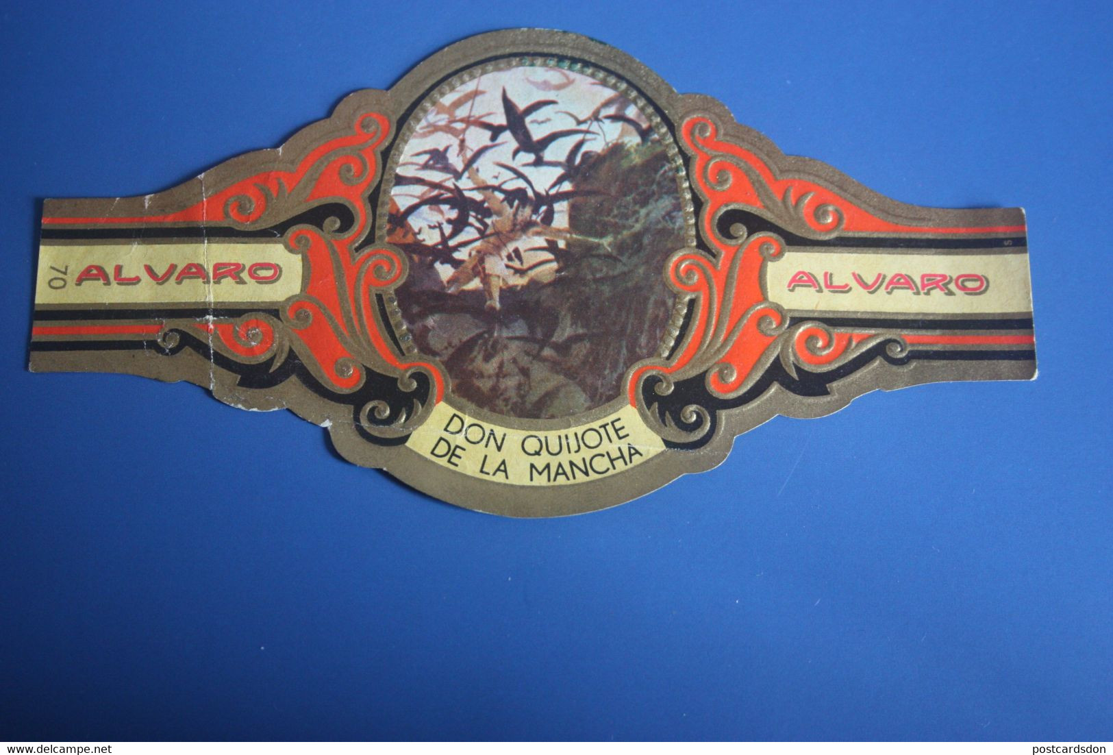 Bague De Cigare / ALVARO N° 100 : DON QUICHOTTE De La MANCHE (Don Quijote Mancha) - Mondstukken