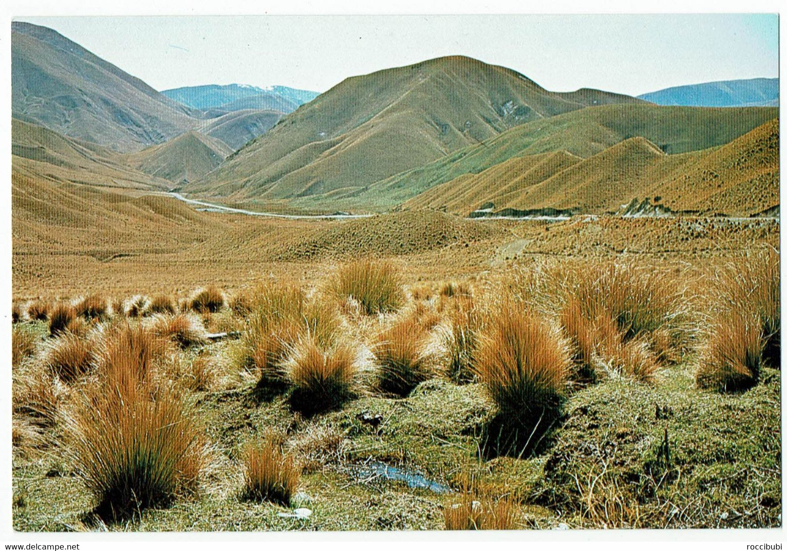 Neuseeland, The Lindis Pass - Nieuw-Zeeland