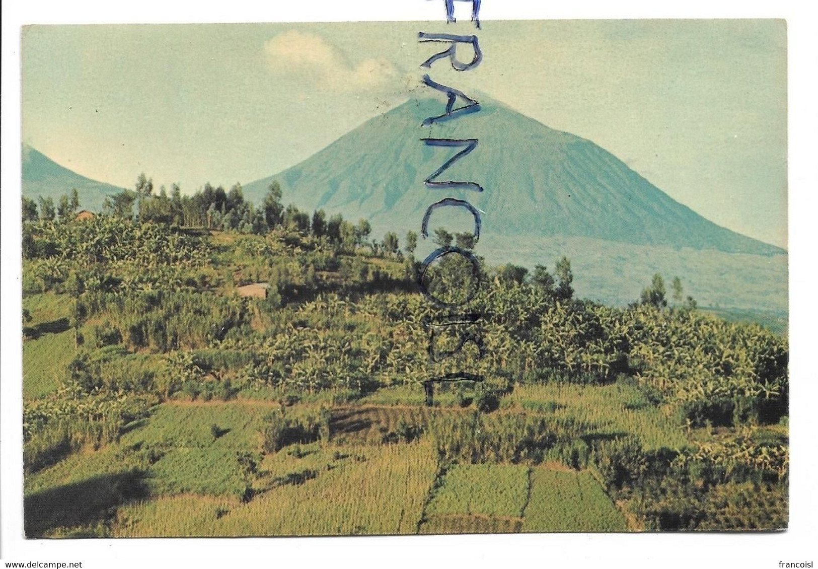 Vue Des Volcans. Muhabura. Photo Bernard Gérard. - Ruanda-Urundi