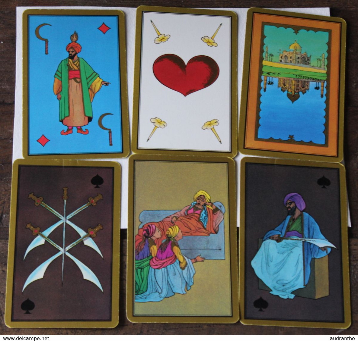 Beau Jeu De Tarot Oriental Jeu Divinatoire 55 Cartes Cartomancie Voyance - Tarot-Karten