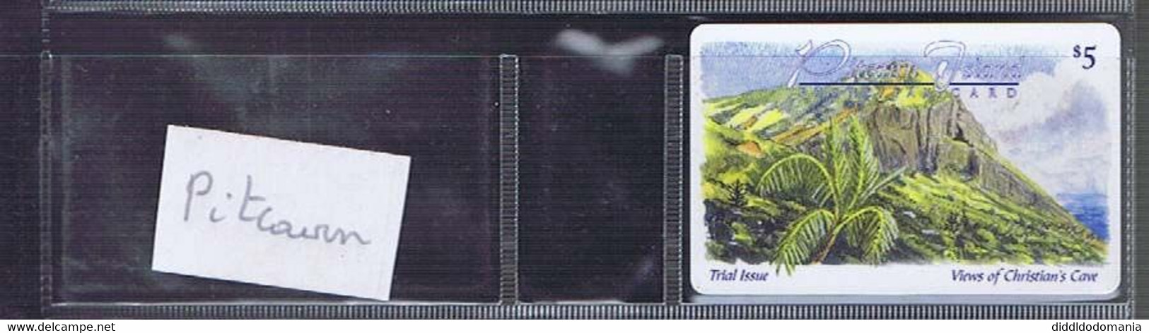 Télécartes Carte Telephonique Phonecard Pitcairn 1 Carte - Isole Pitcairn