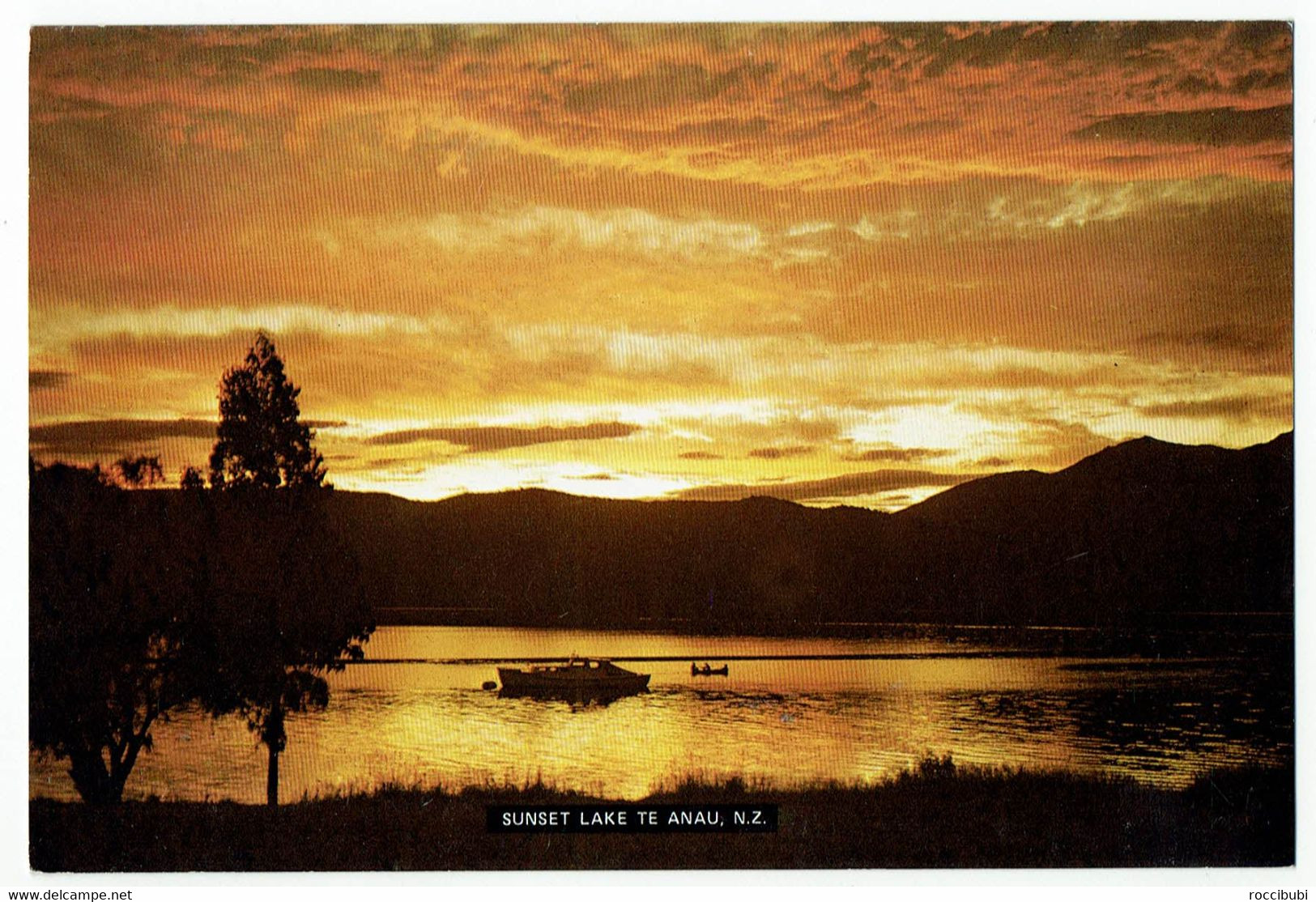 Neuseeland, Sunset Lake Te Anau - Nouvelle-Zélande