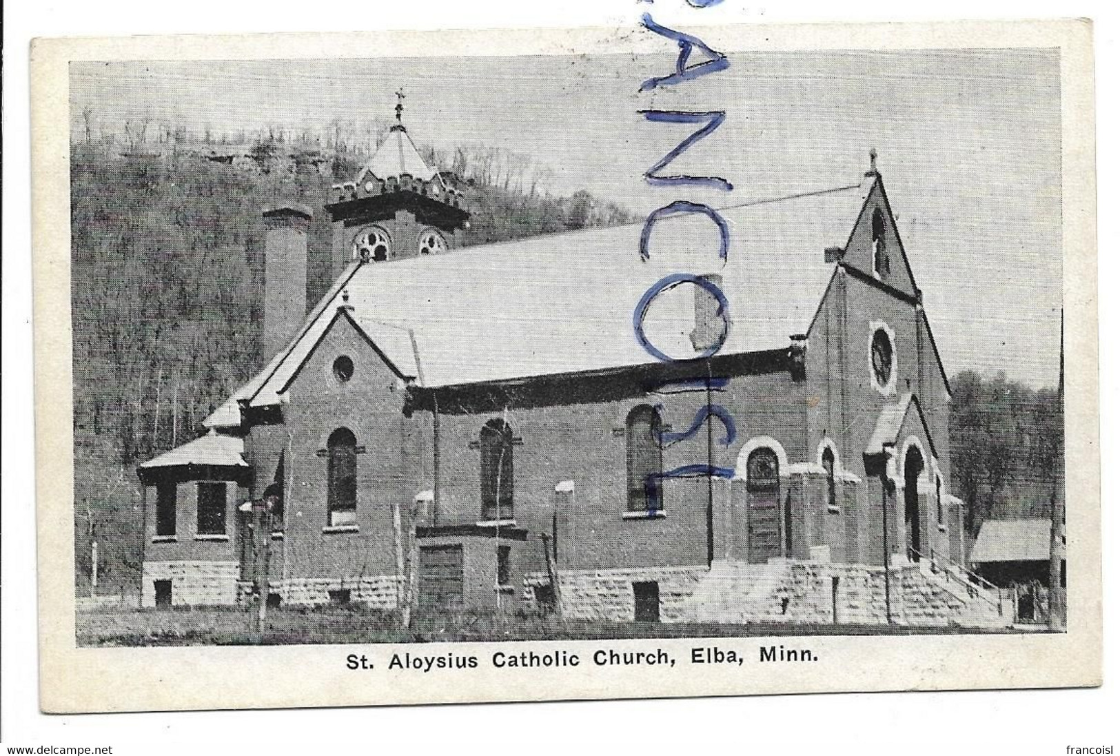 Elba. Eglise Catholique St-Aloysius - Rochester