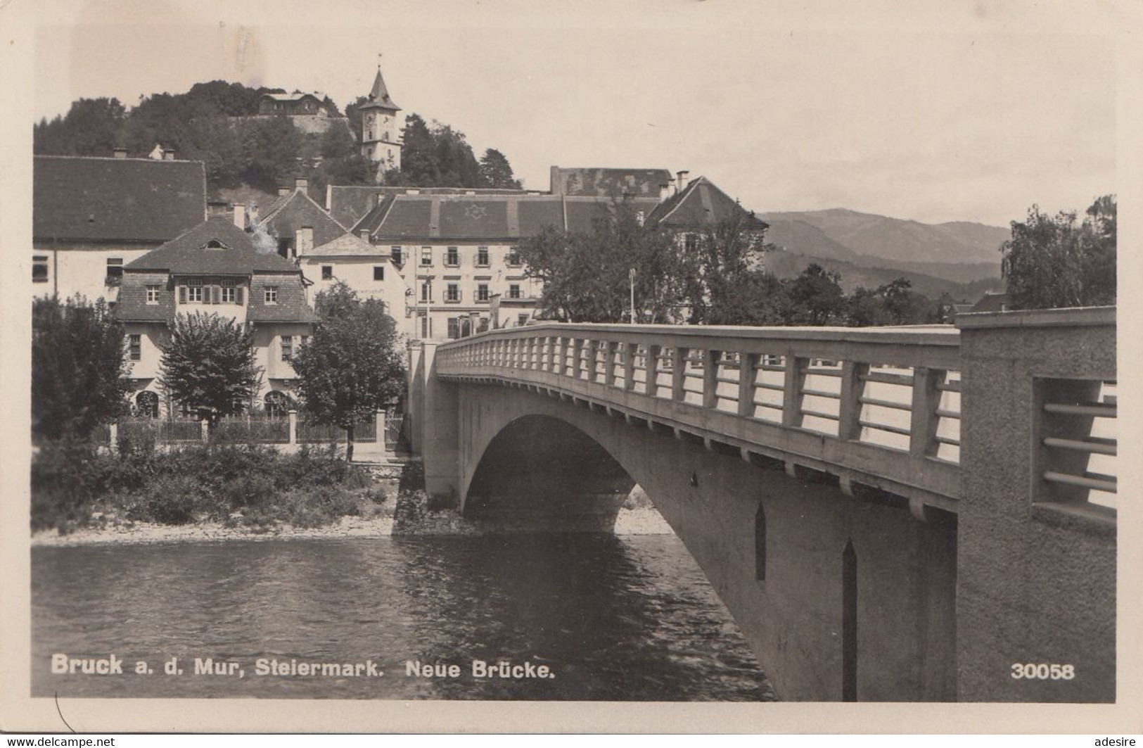 ÖSTERREICH NACHPORTO 1950 - 2x30 Gro Nachporto Auf Ak BRUCK A.d.MUR Gelaufen V. Niklasdorf > Wien ... - Abarten & Kuriositäten