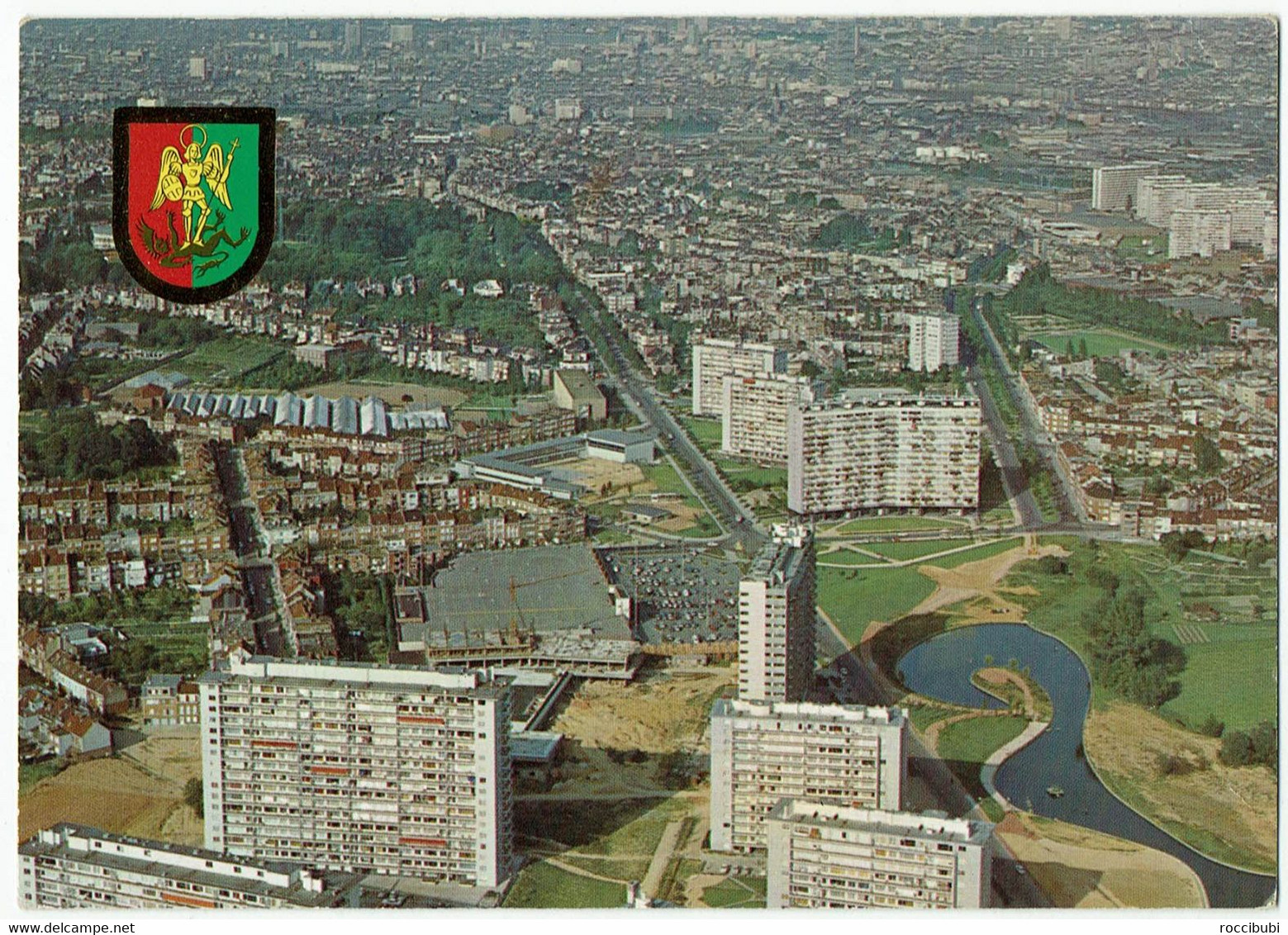 Belgien, Brüssel, Panorama - Mehransichten, Panoramakarten