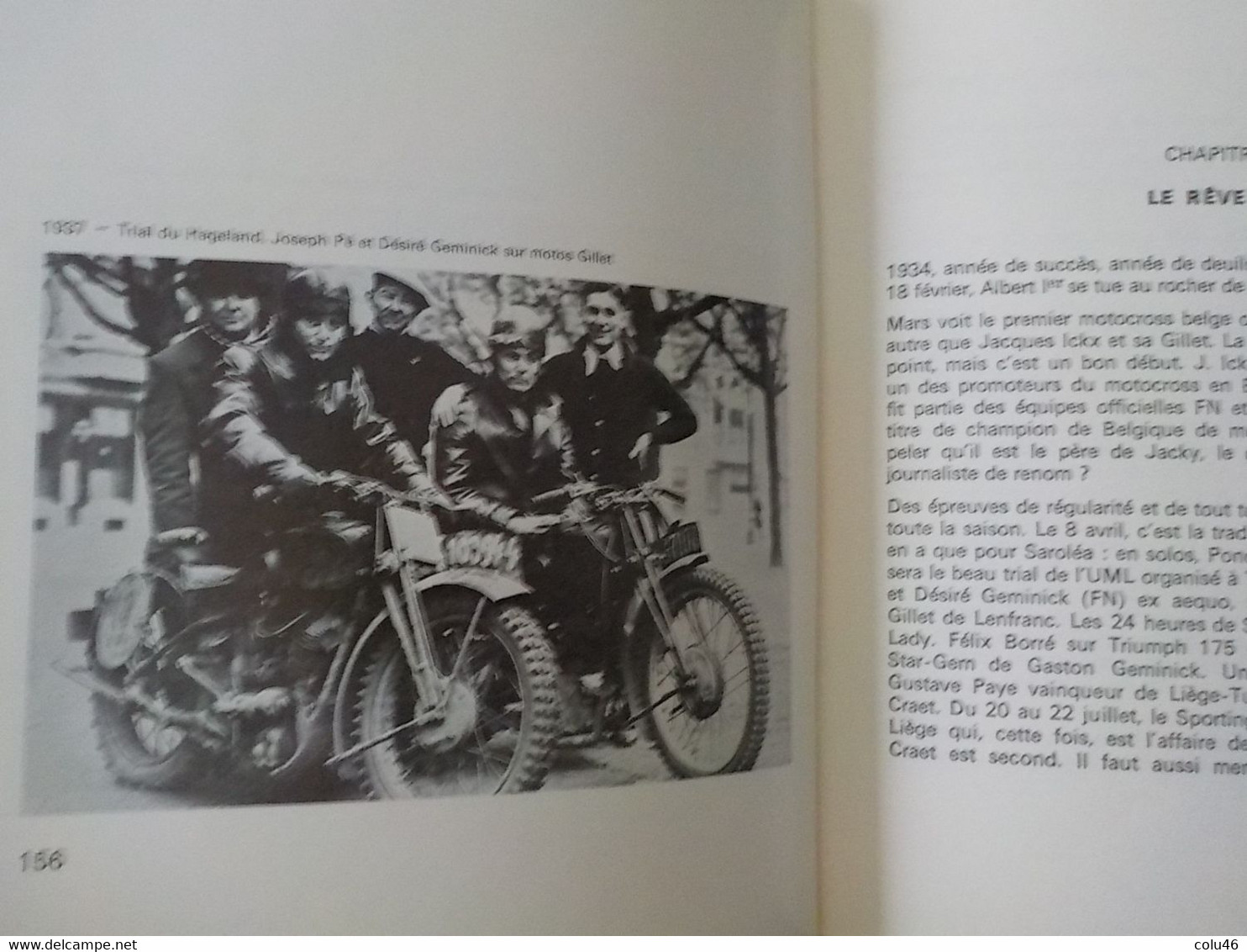 1975 livre dédicace auteur  Les Demoiselles de Herstal Motocyclette de Liège jusque 1940 FN Gilbert Gaspard