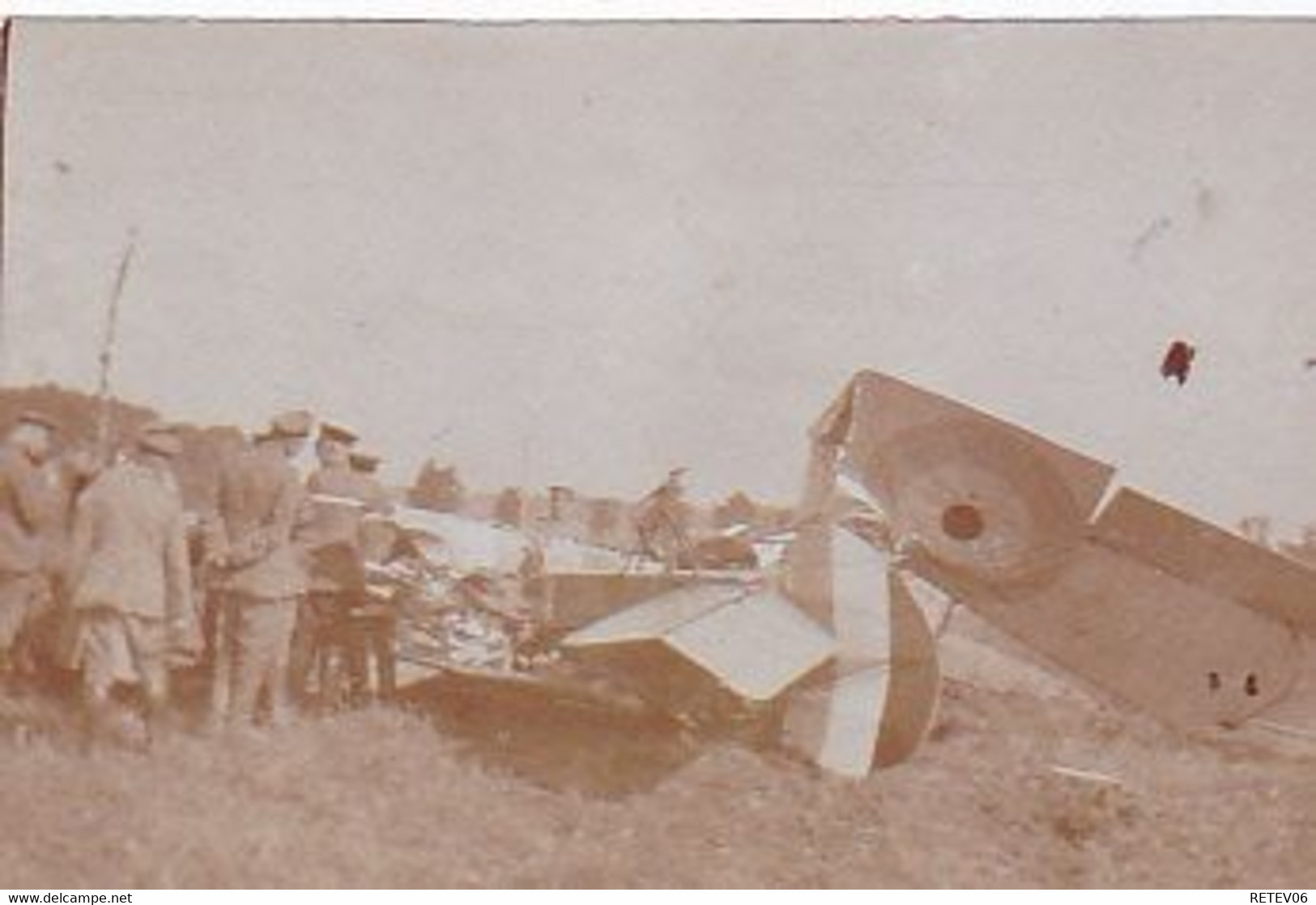 ( 62 ) - Riencourt Bancourt Abgesch. Flieger Fliegerei Avion détruit  8 x photo allemande 1° Guerre