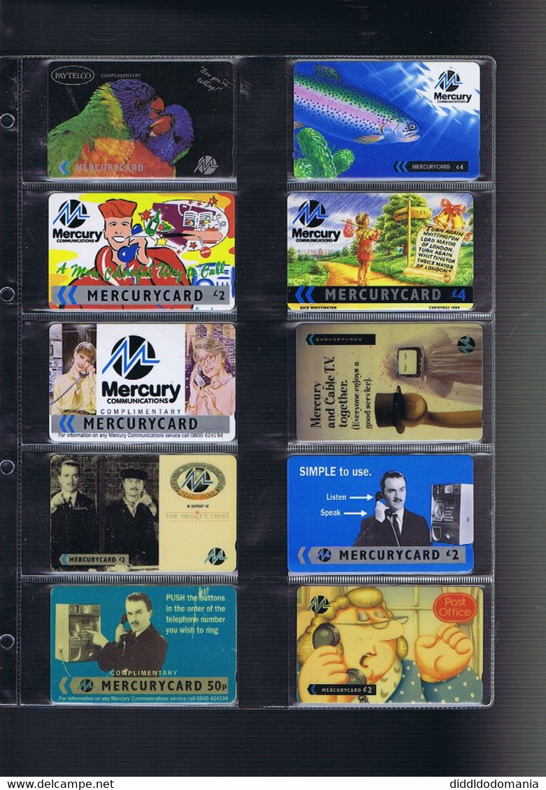 Télécartes Carte Telephonique Phonecard Grande Bretagne 182 Cartes Dont 9 Neuves - [10] Collections
