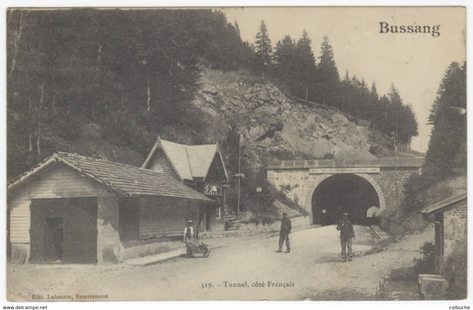 88 - BUSSANG  +++ Tunnel, Côté Français +++ - Col De Bussang