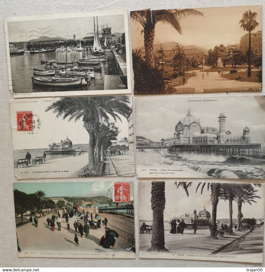 6 Cartes Postales De Nice - Lotes Y Colecciones