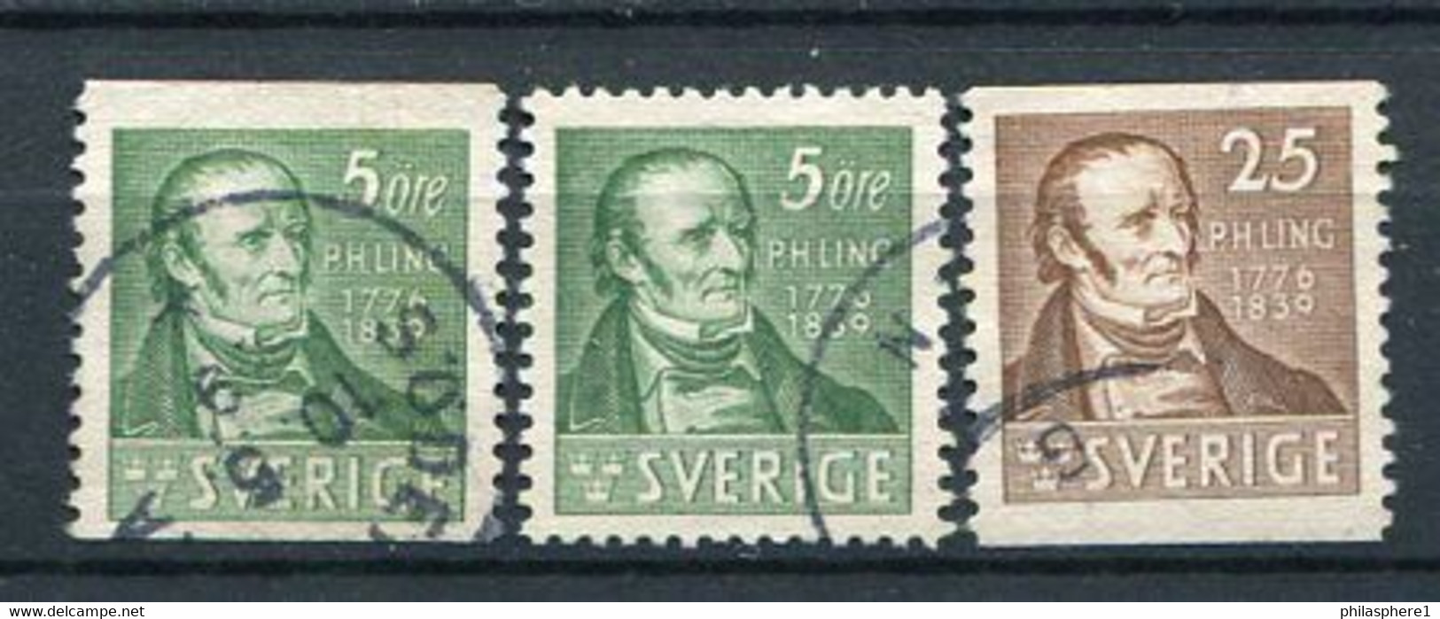 Schweden Nr.253/4          O  Used        (1315) - Used Stamps