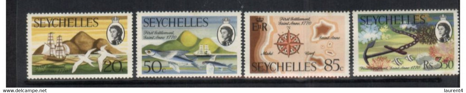 (Stamps 26-10-2020) Seychelles Island Stamps (4 Birds) - Seychelles (1976-...)