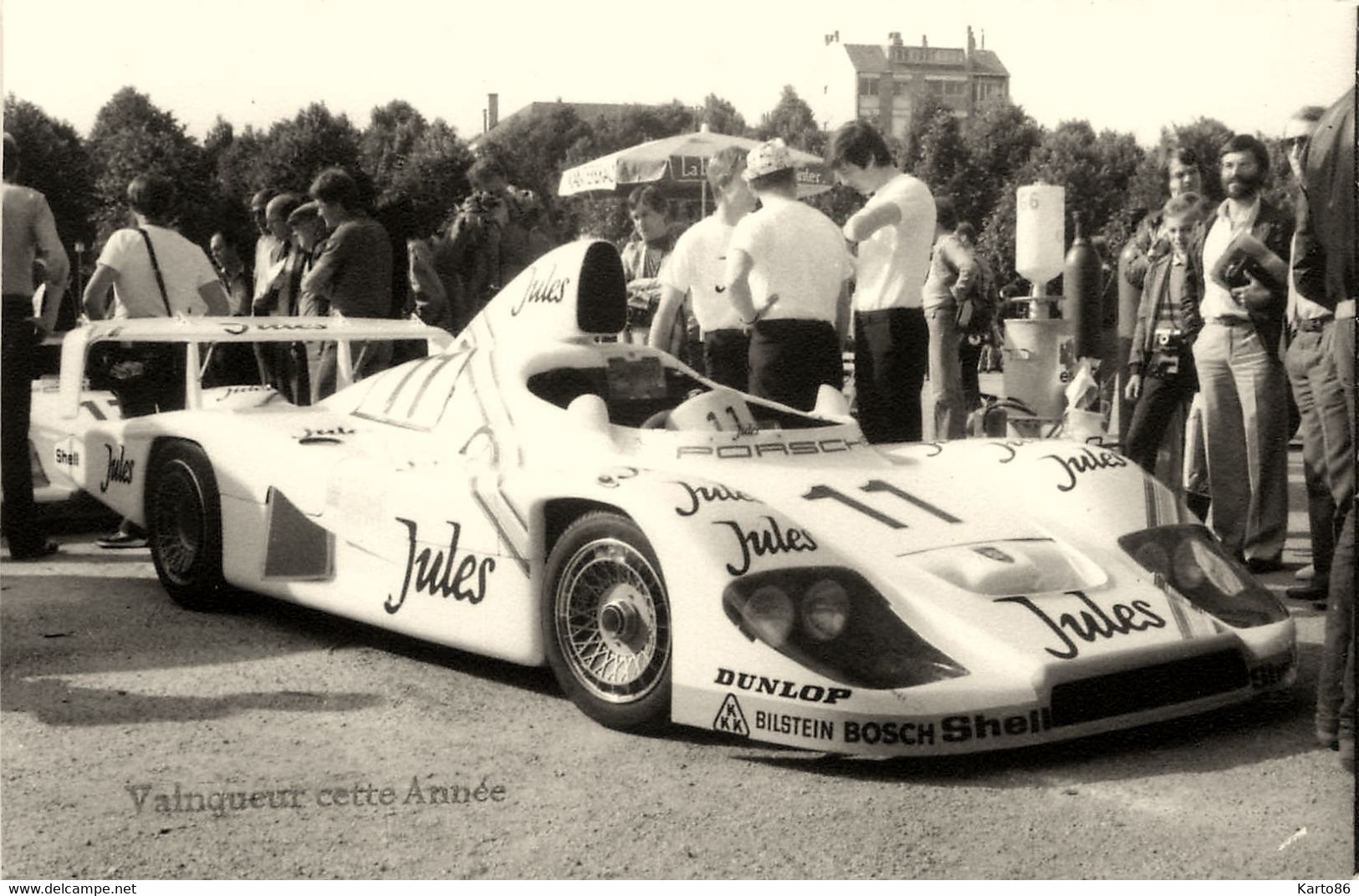 24H Du Mans * Carte Photo * PORSCHE Vainqueur Cette Année * Voiture De Course * Pilote Course Automobile - Le Mans