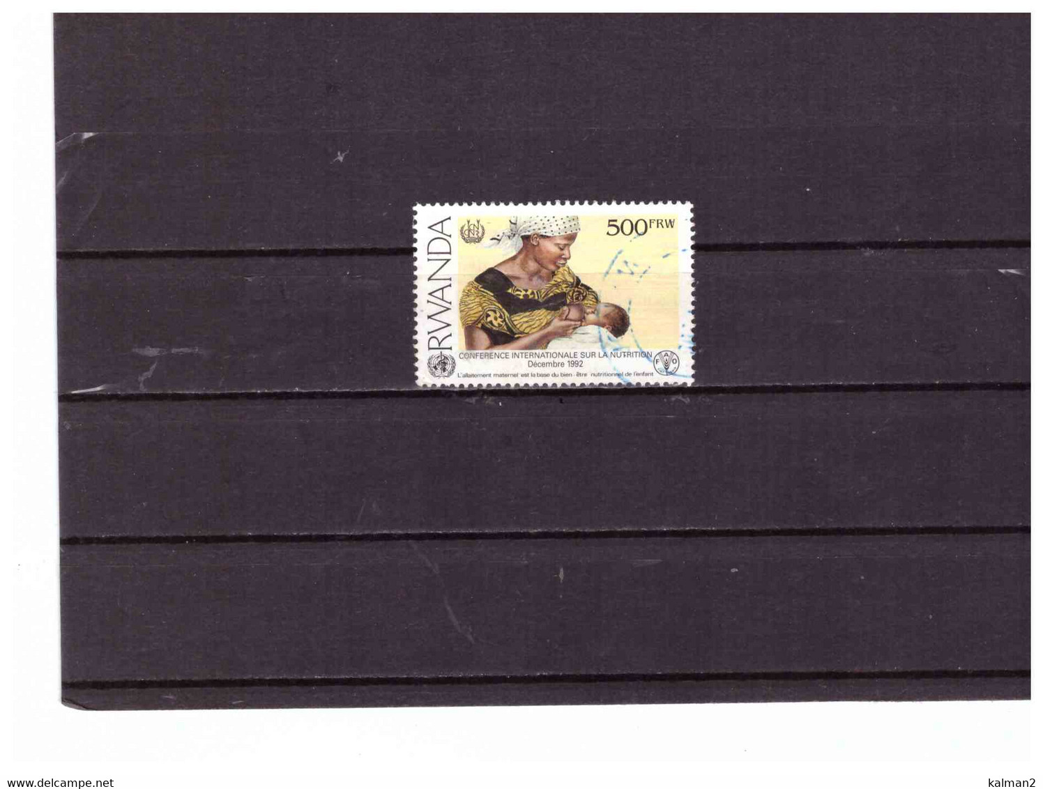 XX2599  -  RWANDA   /  CAT. Y&T.  Nr. 1316D  USATO - Used Stamps