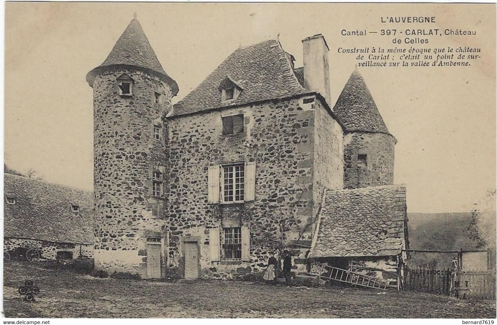 15 Carlat  Chateau De Celles - Carlat