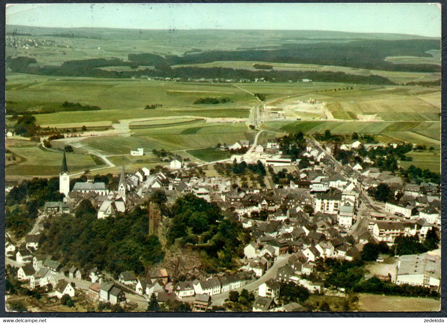 E2789 - Kastellaun - Luftbild Luftaufnahme - Verlag Cramer - Kastellaun