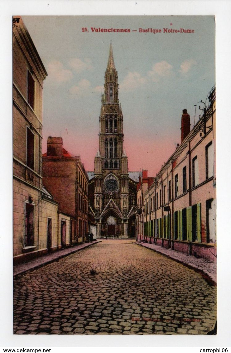 - CPA VALENCIENNES (59) - Basilique Notre-Dame 1936 - - Valenciennes