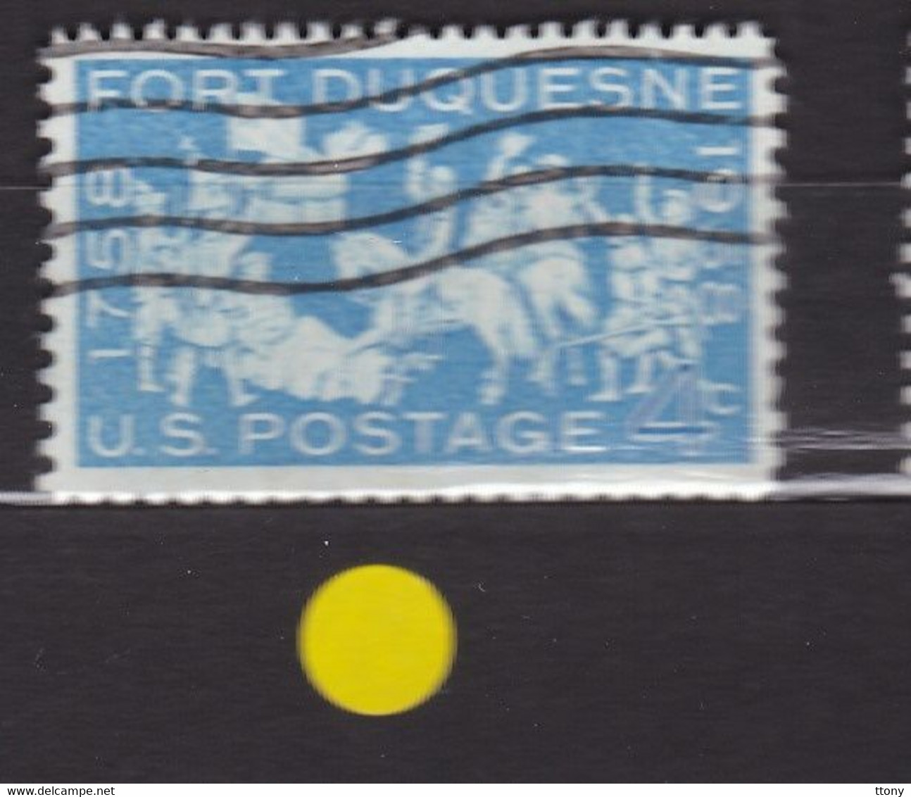 USA STAMPS :British Capture Of Fort Duquesne    Mi:US 742- Sn:US 1123- Yt:US 656- Sg:US 1122    Used    Année 1958 - Other & Unclassified