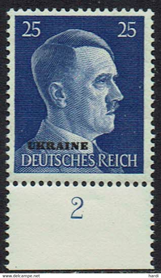 DR, Besetzungen 2.WK, Ukraine 1941, MiNr 13, Postfrisch - Occupazione 1938 – 45