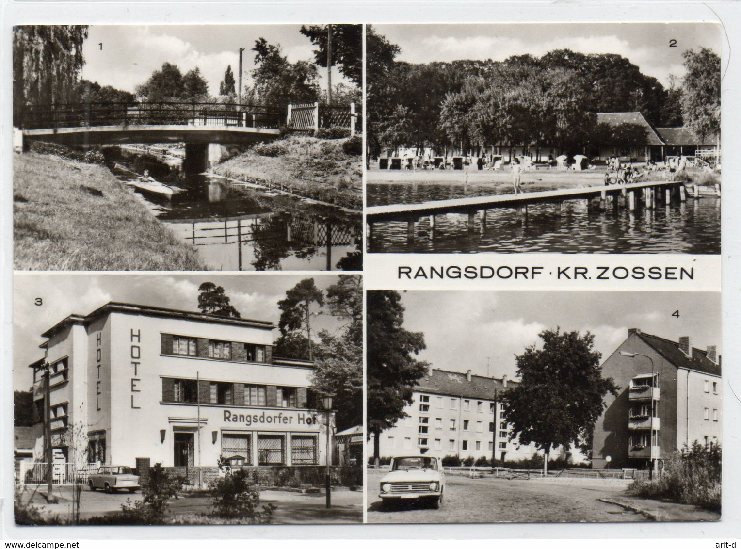 DC4497 - Rangsdorf Kr. Zossen Hotel Neubauten - Zossen