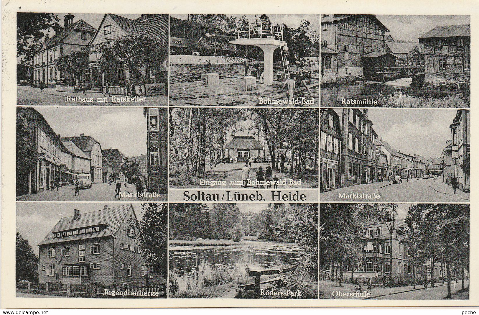 N°7254 R -cpsm Soltau Lüneb Heide - Soltau