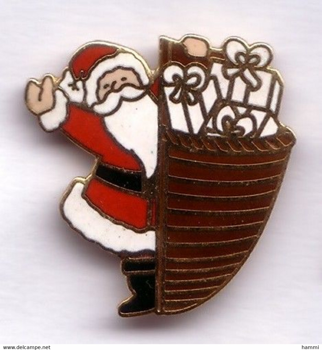 RR292 Pin's Père Noël Christmas Super Qualité Egf Achat Immédiat - Weihnachten