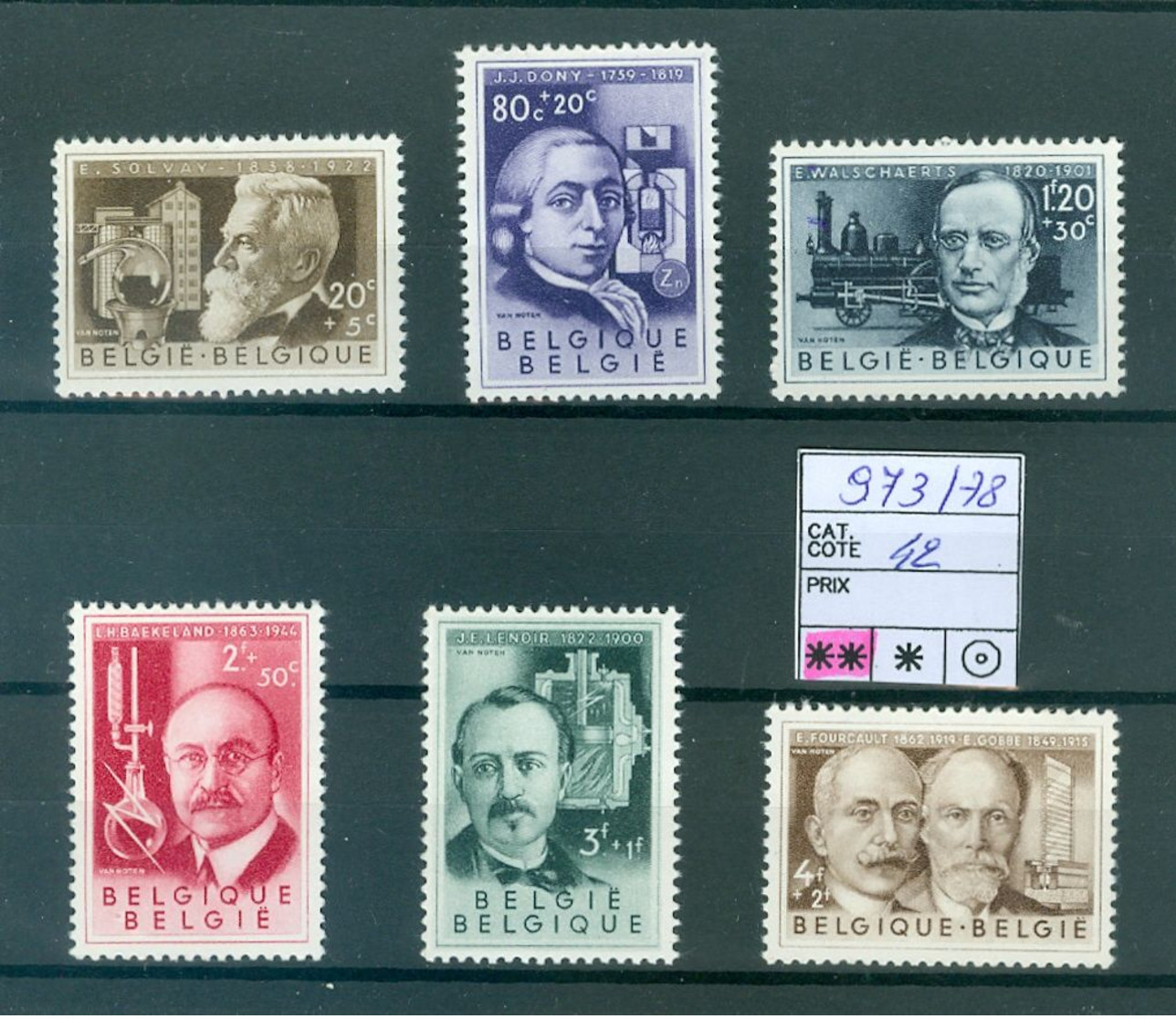 973-978  Xx  Côte 42.00€ - Unused Stamps