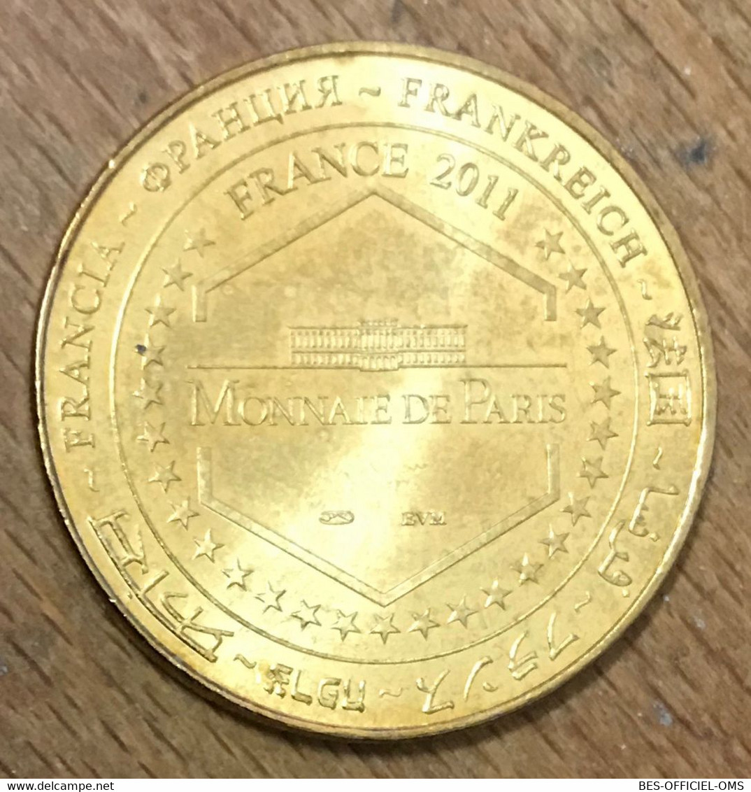 74 CHAMONIX MONT-BLANC MONTENVERS 2011 MÉDAILLE MONNAIE DE PARIS JETON TOURISTIQUE MEDALS COINS TOKENS - 2011