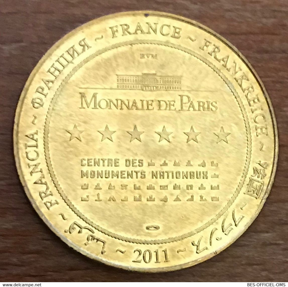 75004 TOURS DE NOTRE DAME DE PARIS 2011 MÉDAILLE SOUVENIR MONNAIE DE PARIS JETON TOURISTIQUE MEDALS COINS TOKENS - 2011