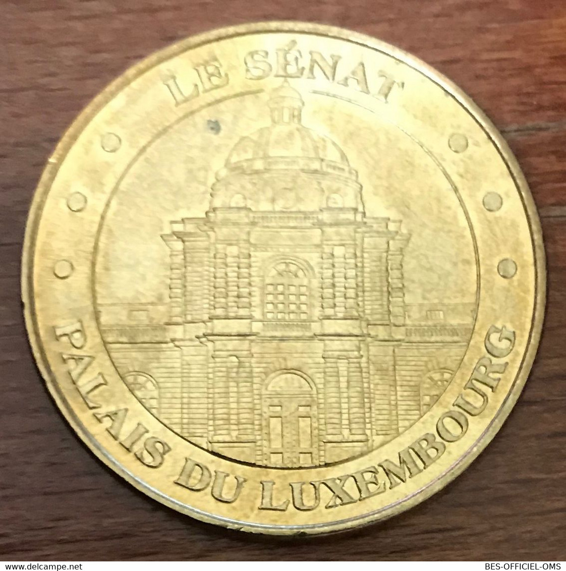 75006 PARIS LE SÉNAT PALAIS DU LUXEMBOURG MDP 2011 MÉDAILLE MONNAIE DE PARIS JETON TOURISTIQUE MEDALS COINS TOKENS - 2011