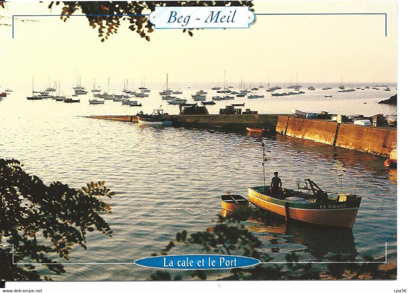 BEG MEIL En Fouesnant - Cale Et Port  > N°9742 YCA Caoudal éditeur > VENTE DIRECTE X - Beg Meil