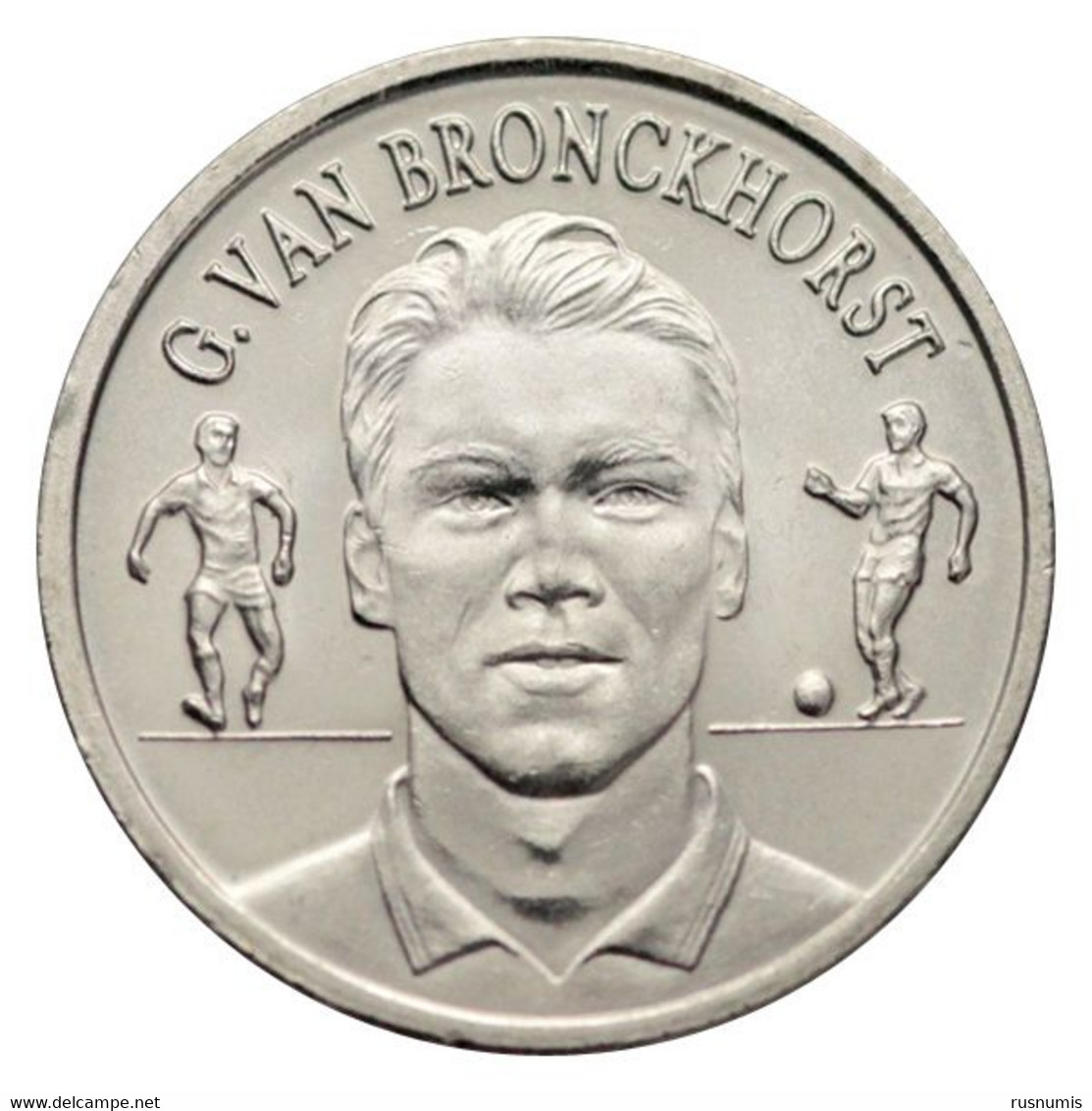 SPORT SOCCER G. VAN BRONCKHORST KNVB JETON TOKEN FOOTBALL 1998 - Otros & Sin Clasificación