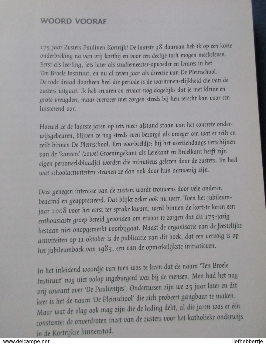 175 Jaar Zusters Paulinen Kortrijk 1833-2008   -  2008 - Kortrijk